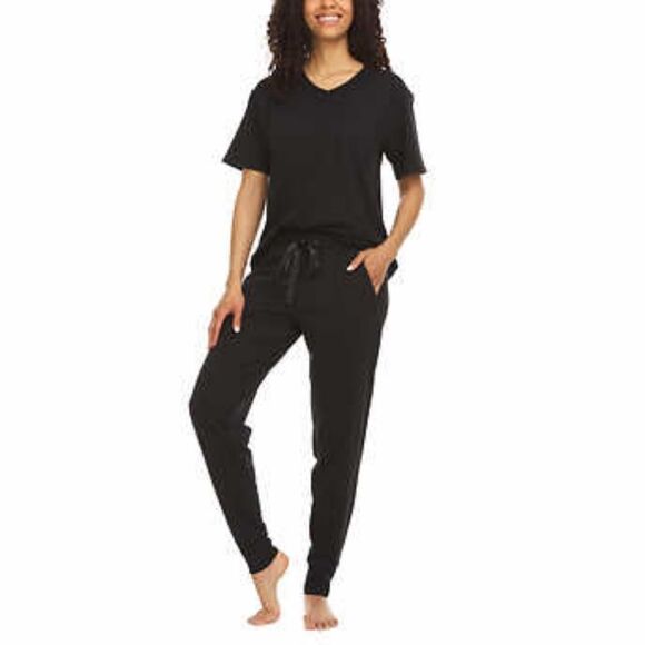 Flora Nikrooz 3 piece Ladies' French Terry Lounge Set - Picture 1 of 7